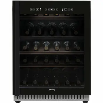 Встраиваемый винный шкаф Smeg CVI638N