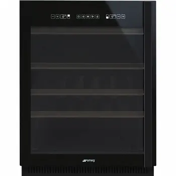 Встраиваемый винный шкаф Smeg CVI638NS
