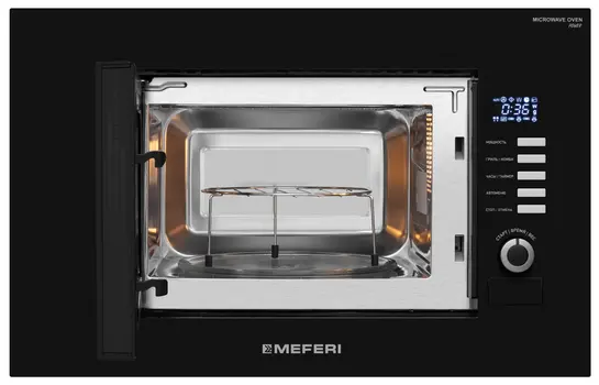 Микроволновая печь MEFERI MMO6020BK SLIM POWER фото 2