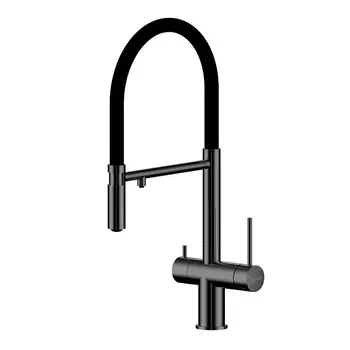 Смеситель RIVELATO Adria 1523517 PVD black фото 1