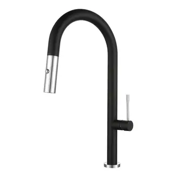 Смеситель RIVELATO Asti 3972500 nero cromo фото 1