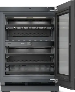 Винный холодильник Miele KWTUS 7196 E Обсидианово-черное стекло фото 2