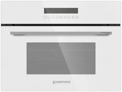 Духовой шкаф с СВЧ MEFERI MEO608WH MICROWAVE фото 1