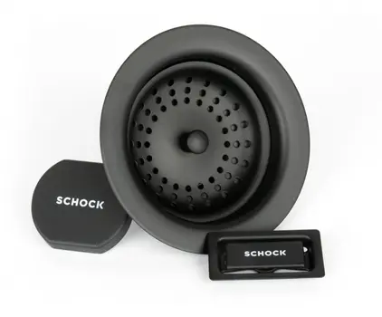 Декоративная фурнитура Black Edition Soho 50,60 (ручка кл-авт., заглушки вып и перел.) черный матовый
