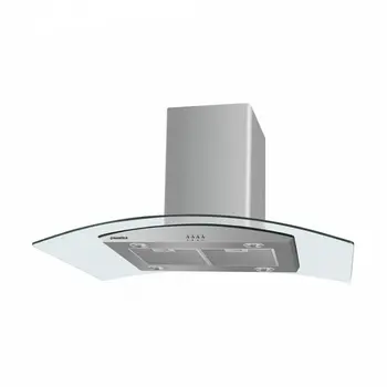 Вытяжка Maunfeld Ancona PlusA (Isla) 90 Inox Glass Transparent