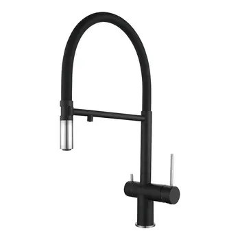Смеситель RIVELATO Adria 1523517 nero cromo фото 1