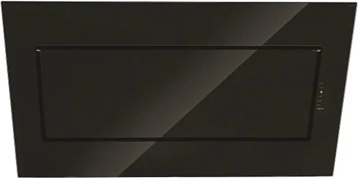 Вытяжка Falmec CAPPA QUASAR EVO 120 P.E.CAP. CONO VETRO NERO (пристенная с чёрным стеклом, 120 см) фото 1