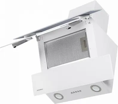 Вытяжка Maunfeld CASCADA PUSH 60 Glass White фото 3 Вытяжка Maunfeld CASCADA PUSH 60 Glass White фото 3