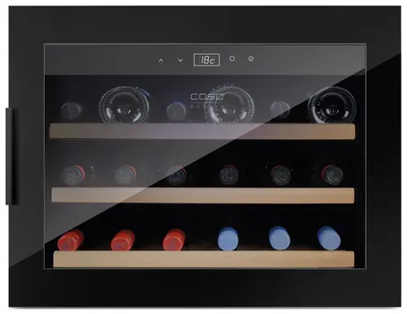 Холодильник винный CASO WineSafe 18 EB Black фото 2