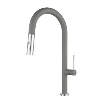 Смеситель RIVELATO Asti 3972500 grigio cromo фото 1