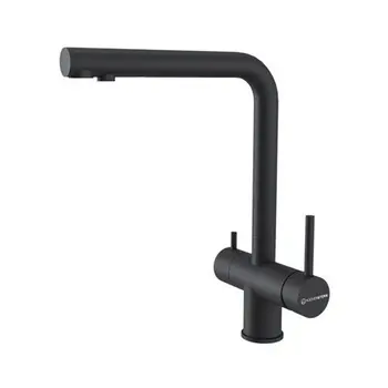 Смеситель KUCHENSTERN FOKUS-FS 401BL40 Черный фото 1