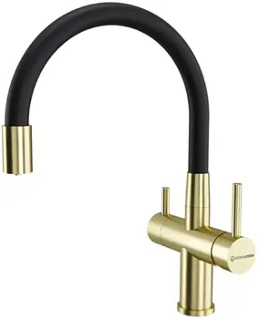 Смеситель KUCHENSTERN WURM-FE 750GL80 Золото фото 1