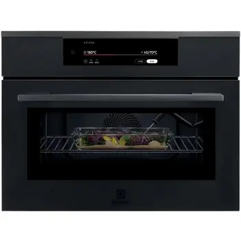Компактный духовой шкаф с функцией СВЧ Electrolux KVLAE2ST фото 1 Компактный духовой шкаф с функцией СВЧ Electrolux KVLAE2ST фото 1