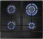 Газовая панель MEFERI MGH604BK GLASS POWER
