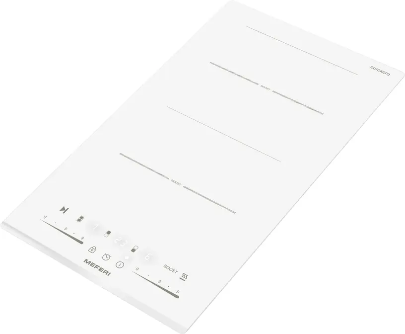 Индукционная панель MEFERI с инвертором MIH302WH COMFORT PLUS фото 3 Индукционная панель MEFERI с инвертором MIH302WH COMFORT PLUS фото 3