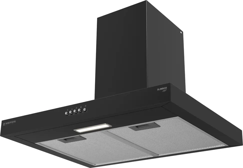 Вытяжка MEFERI SLIMBOX60BK LIGHT фото 1
