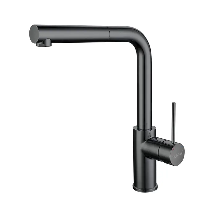 Смеситель RIVELATO Albano 1573503 PVD black фото 1