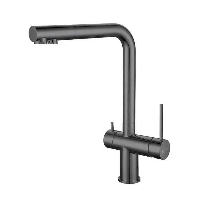 Смеситель RIVELATO Lugano 1523513 PVD black фото 1