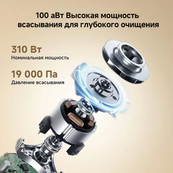 Беспроводной пылесос Dreame R10s Essential Aqua фото 7