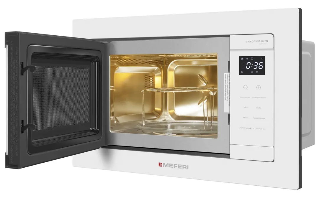 Микроволновая печь MEFERI MMO6020WH COMFORT фото 6 Микроволновая печь MEFERI MMO6020WH COMFORT фото 6