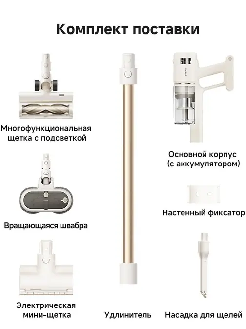 Беспроводной пылесос Dreame R10s Essential Aqua фото 14