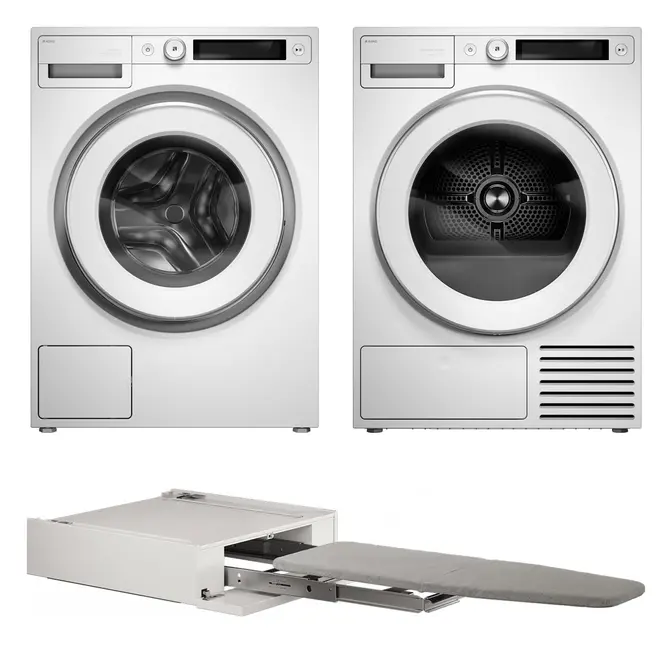 Asko Style 16 2026 (стиральная машина W5096RW+сушильная машина T509HRW+гладильная доска HI150W) фото 1
