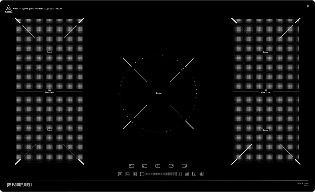 Индукционная панель MEFERI MIH905BK ULTRA фото 1