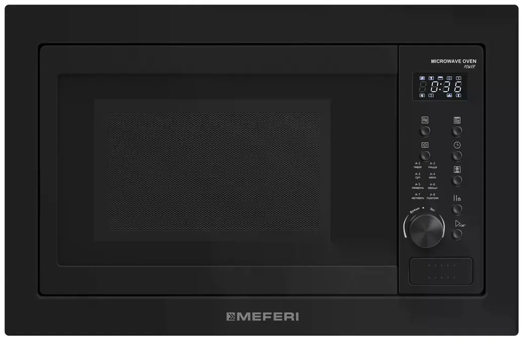 Микроволновая печь MEFERI MMO6025BK POWER фото 1