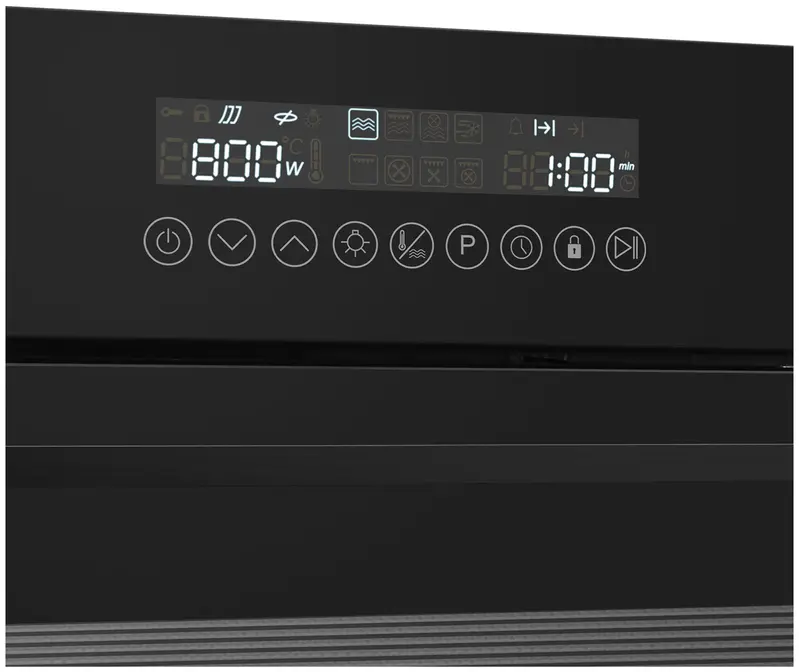Духовой шкаф с СВЧ MEFERI MEO608BK MICROWAVE фото 5