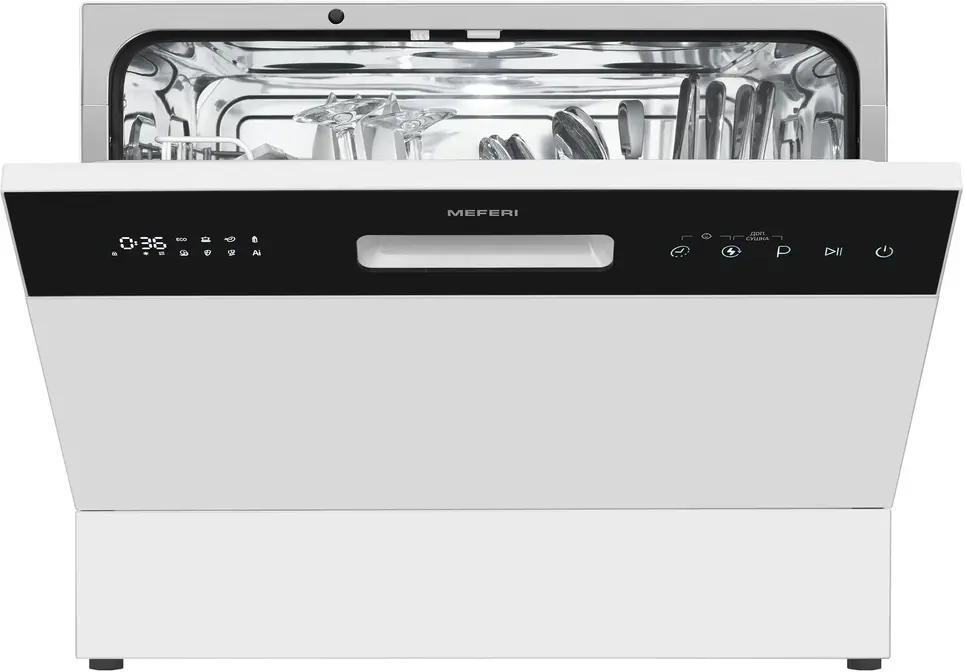 Посудомоечная машина MEFERI MDW4581WH FS COMPACT POWER фото 3