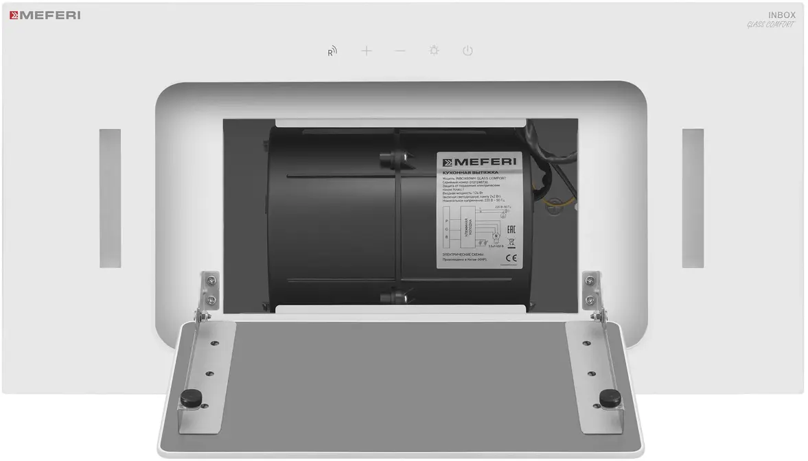 Вытяжка MEFERI INBOX60WH GLASS COMFORT фото 9