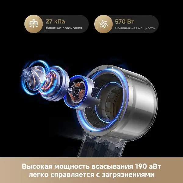 Беспроводной пылесос Dreame R20 Essential фото 13