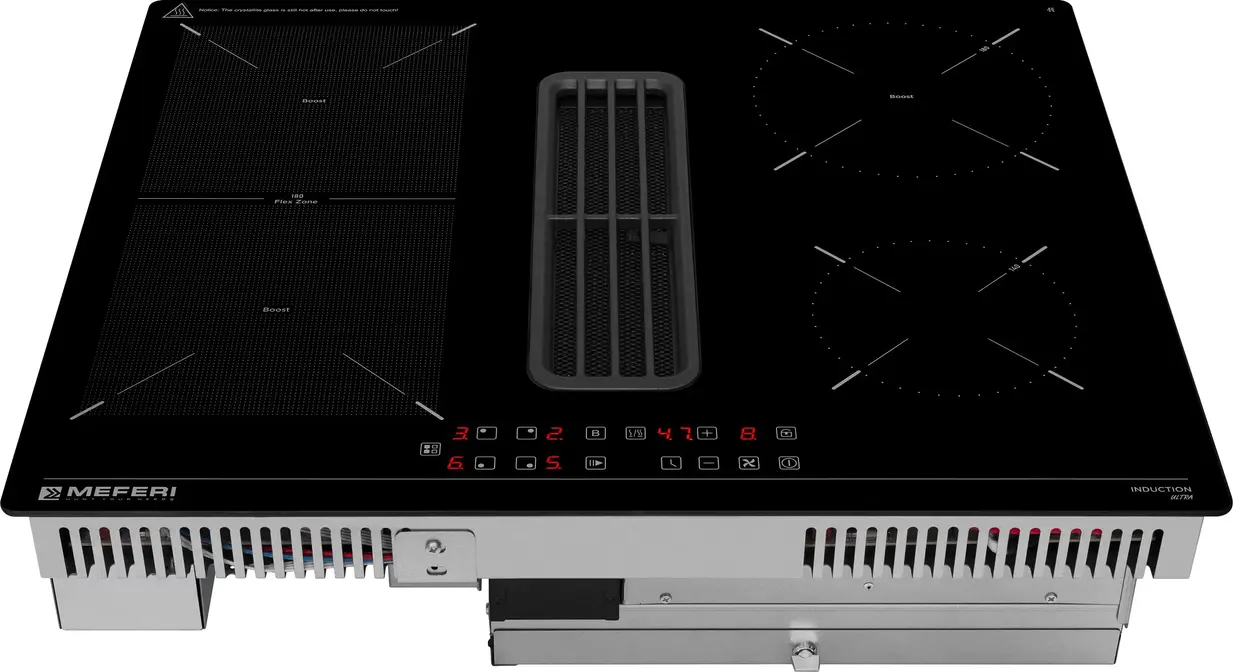 Индукционная панель MEFERI с вытяжкой XSMART60BK ULTRA фото 3