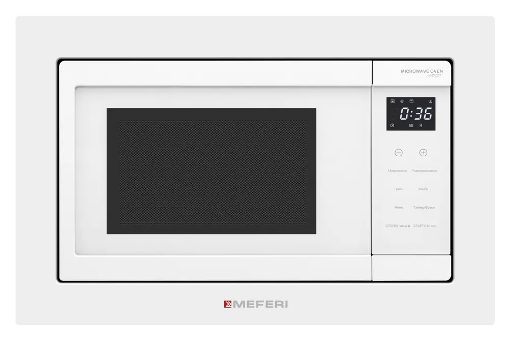 Микроволновая печь MEFERI MMO6020WH COMFORT фото 1 Микроволновая печь MEFERI MMO6020WH COMFORT фото 1