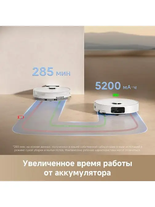 Робот-пылесос Dreame D20 Pro White фото 14