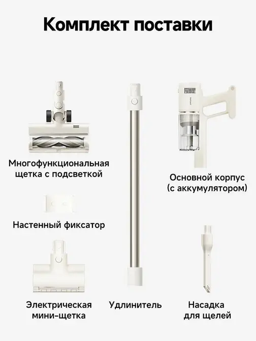 Беспроводной пылесос Dreame R10s Slim фото 13