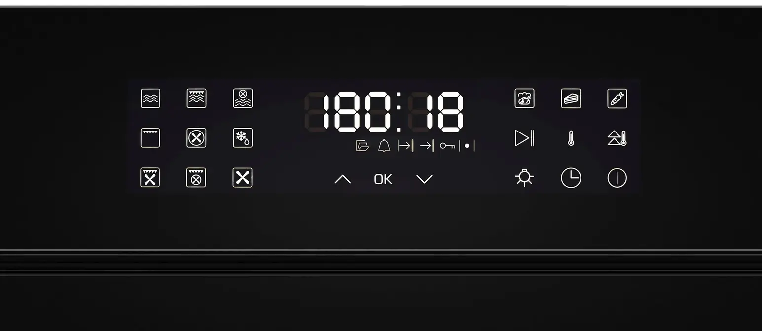 Духовой шкаф с СВЧ MEFERI MEO609BK MICROWAVE фото 10
