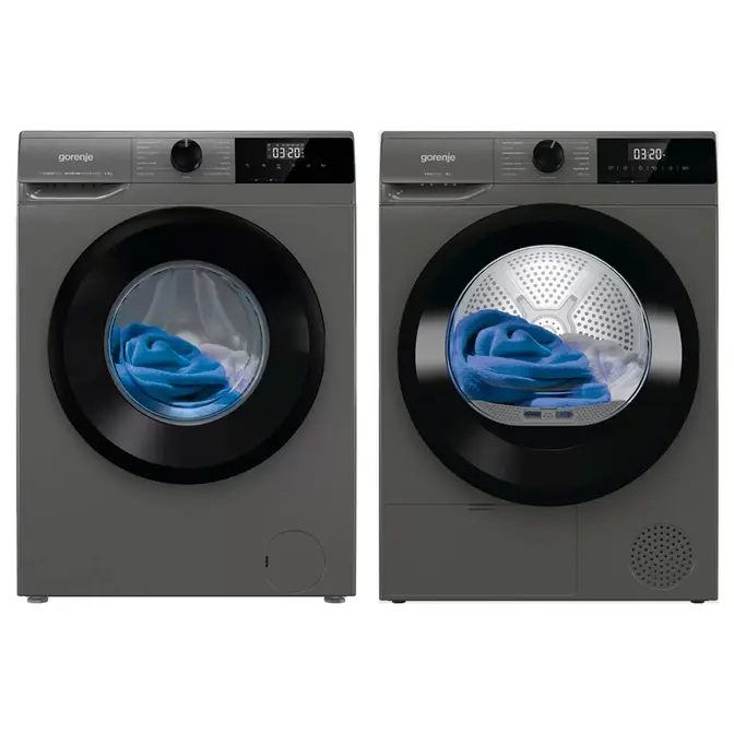 Gorenje (стиральная машина W2NHPI62SCSS + сушильная машина D2HNE82/C)