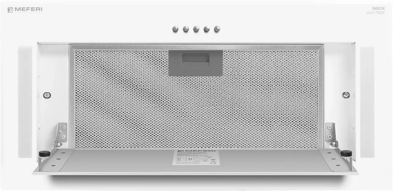 Вытяжка MEFERI INBOX60WH GLASS POWER фото 6