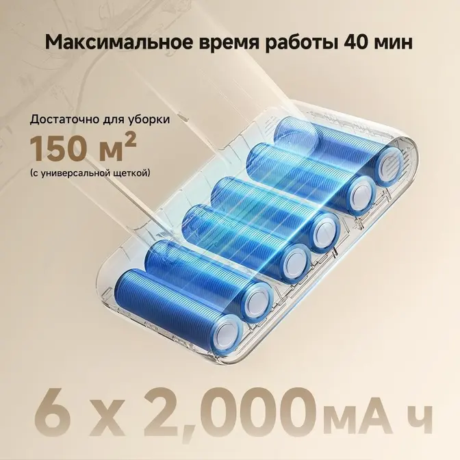Беспроводной пылесос Dreame R10s Essential Aqua фото 9