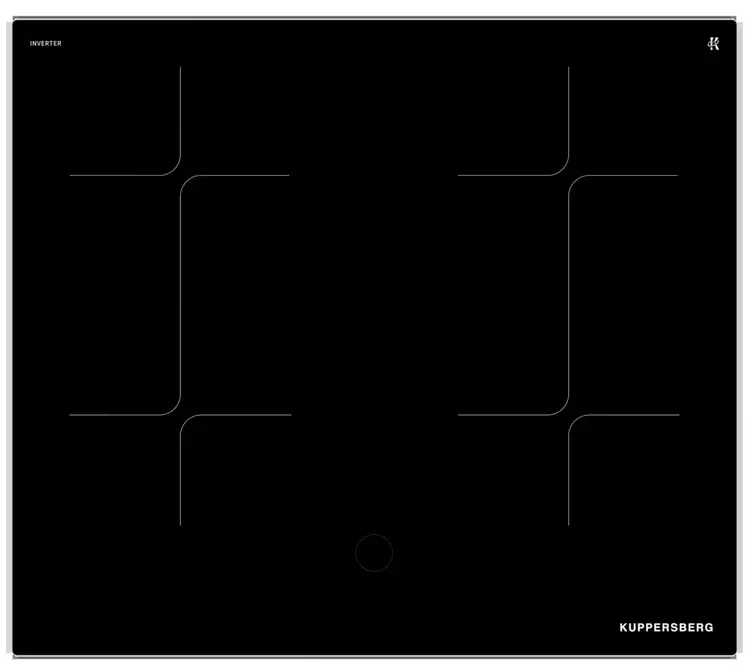Индукционная стеклокерамич. панель Kuppersberg ICI 628 Black W фото 2