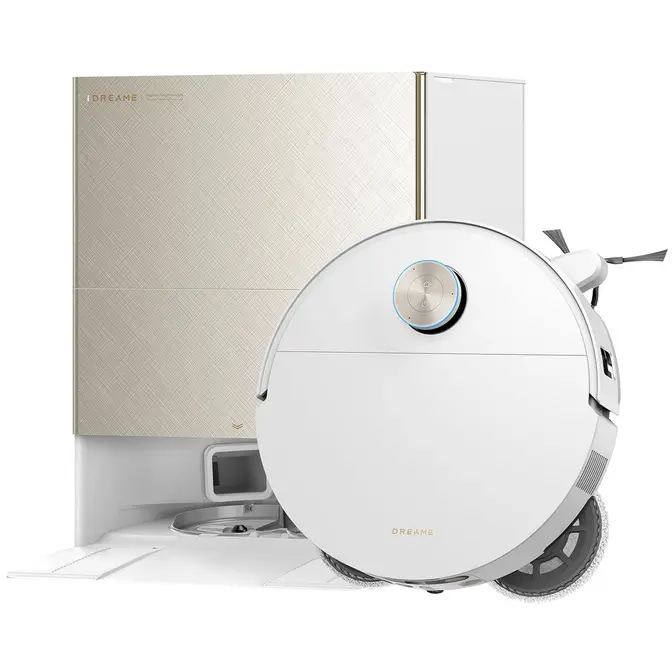 Робот-пылесос Dreame X60 Ultra Complete White фото 8