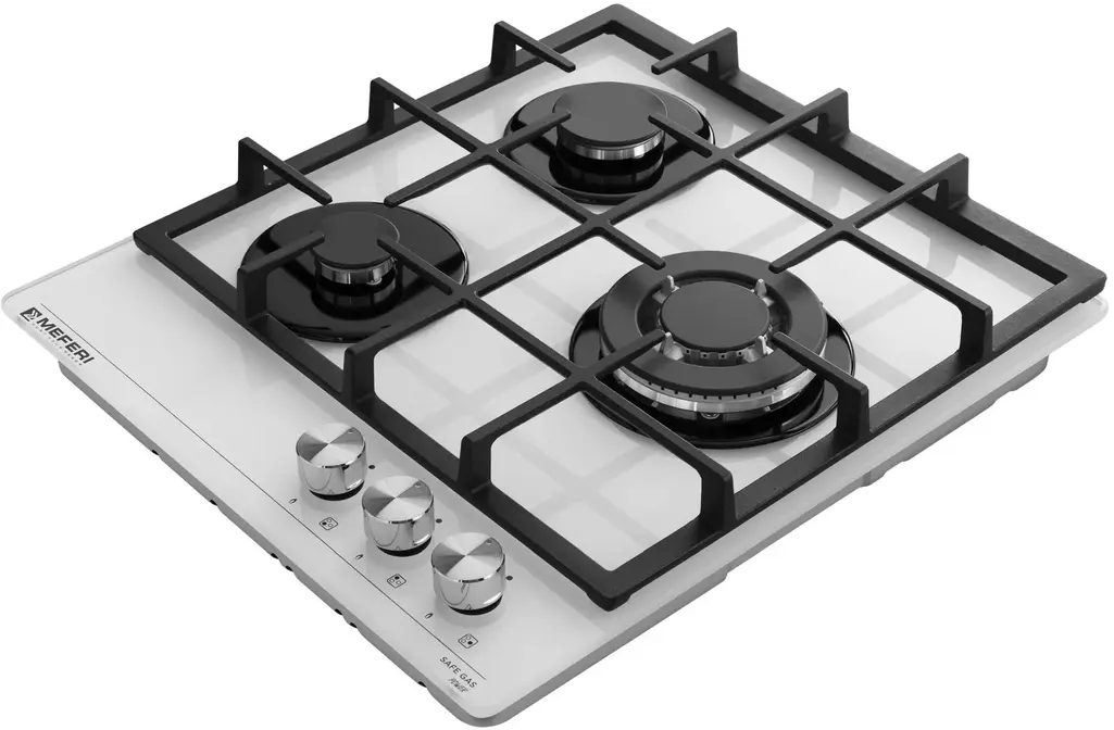 Газовая панель MEFERI MGH453WH GLASS POWER фото 4
