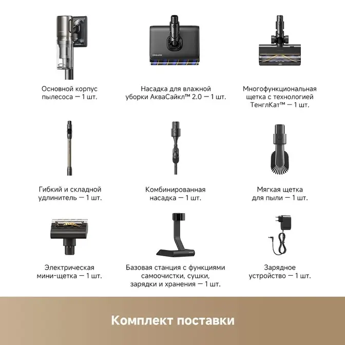 Беспроводной пылесос Dreame Z40 Aqua Cycle Pro фото 20