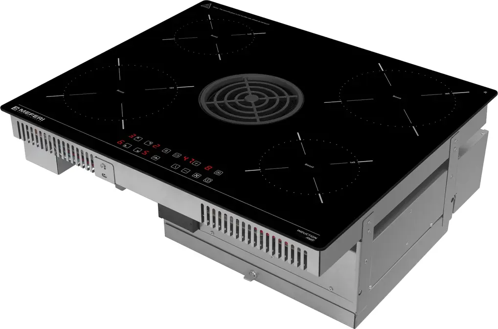 Индукционная панель MEFERI с вытяжкой XSMART60BK POWER фото 4