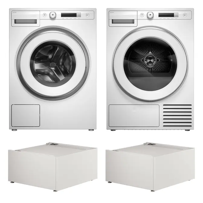 Asko Logic 21 2026 (стиральная машина W3114CXLW + сушильная машина T310HCXLW.P+2 шт ящиков HP320W) фото 1