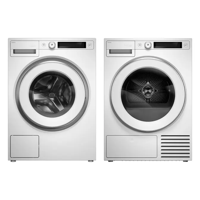 Asko Style 22 2026 (стиральная машина W5114RXLW+сушильная машина T510HRXLW.P+полка HS60W) фото 1