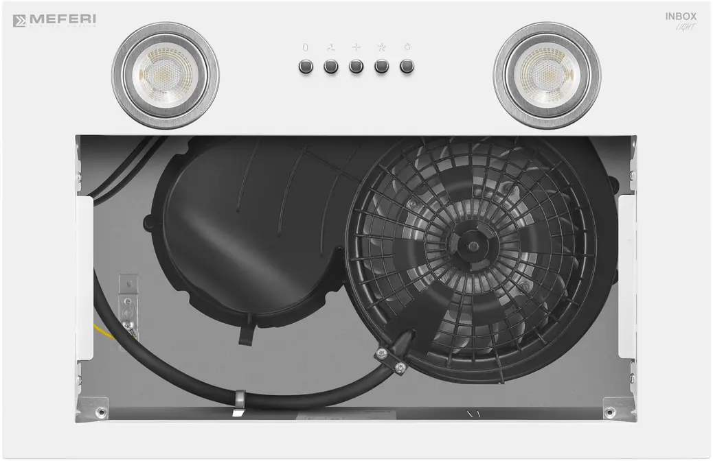 Вытяжка MEFERI INBOX45WH LIGHT фото 8