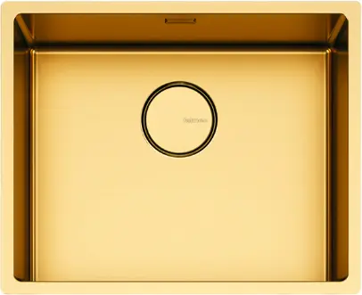 Мойка Falmec COMO 50 CM PVD GOLD (FLUSH/TOPMOUNT/UNDERMOUNT) фото 1