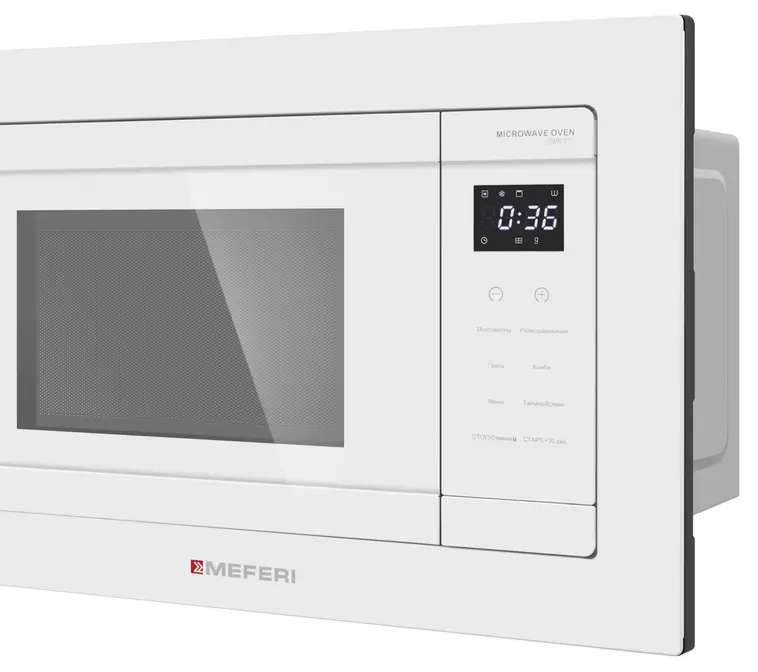 Микроволновая печь MEFERI MMO6020WH COMFORT фото 8 Микроволновая печь MEFERI MMO6020WH COMFORT фото 8